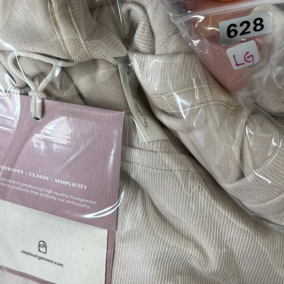 NAP Loungewear Draped Shawl Knit Tunic S #QuietLuxury #OldMoney #comfort#cozyNWT - Picture 16 of 16